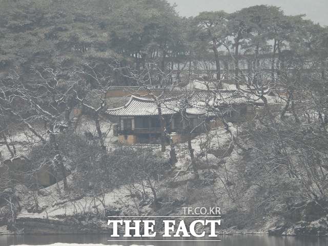 하회 겸암정사는 겸암 류운룡이 학문 정진과 제자 양성을 위해서 지은 정사./안동=오주섭기자