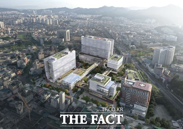 전남대병원 새병원 조감도. / 전남대병원 제공