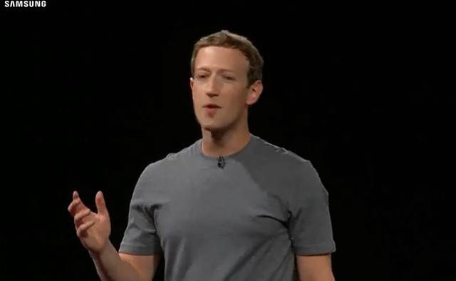 메타플랫폼의 주가가 2일 23.28% 폭등하는 기염을 토했다. 사진은 삼성전자가 연 ‘갤럭시S7’ 언팩 행사에 출연한 마크 저커버그 메타 최고경영자. /삼성전자 언팩 행사 영상 갈무리