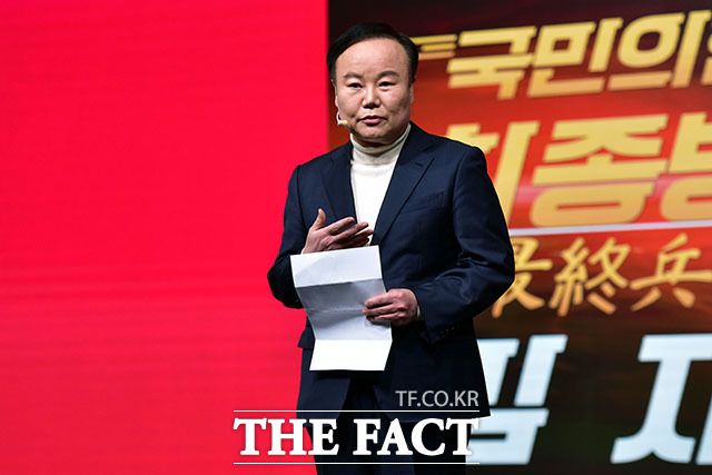 김재원 최고위원 후보.