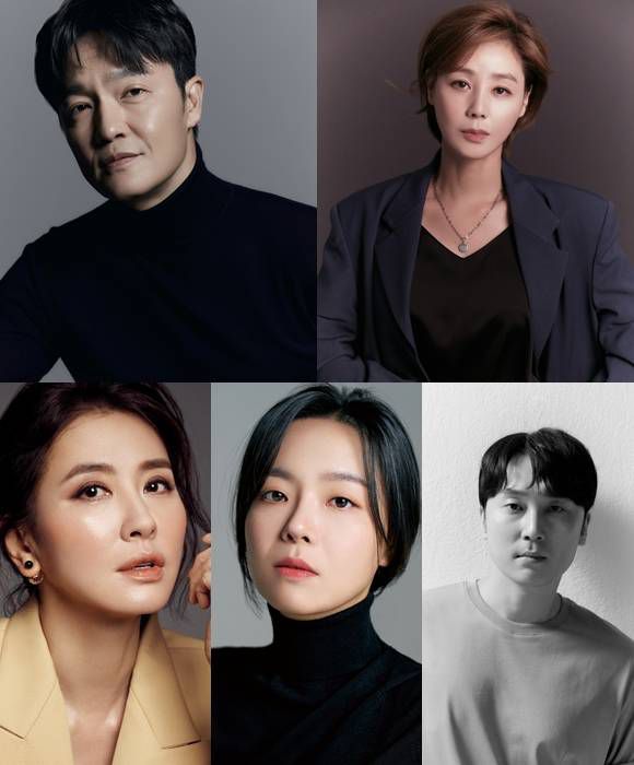 조한철 김성령 서현우 이상희 이일화(왼쪽 위부터 시계방향)이 넷플릭스 새 영화 '로기완'에 출연을 확정 지었다. /각 소속사 제공