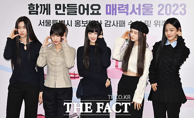 뉴진스의 'Attention'이 스포티파이 2억 스트리밍을 돌파했다. /박헌우 기자