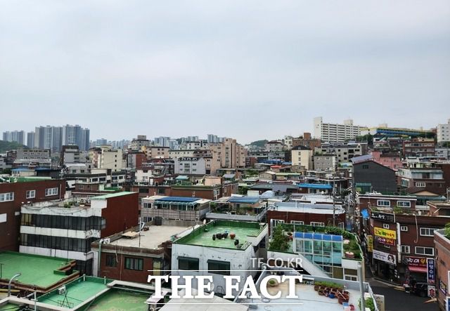 서울 용산구 '효창공원앞역', 영등포구 '영등포역', 성남시 '금광2구역' 등에서는 공공이 주도하는 정비사업에 대한 반대 동의율이 과반에 달한 것으로 나타났다. 성남시 중원구 금광2구역 일대 모습. /최지혜 기자