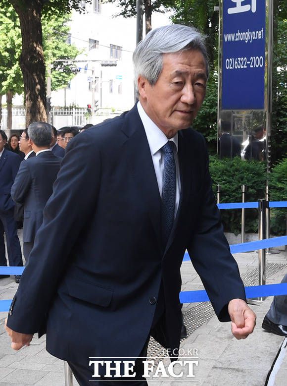 정몽준 아산재단 이사장.