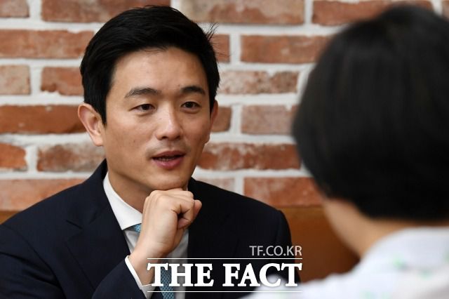 여 전 부사장은 민주당을 나와보니 "국민의힘이 '악마'로 안 보이더라. 여의도 안 사람들은 여야가 서로 '적군' 취급하지만, 기업들은 사실 정당 구분도 하지 않고 여야를 '여의도 사람들'로 본다"고 언급했다. /남용희 기자