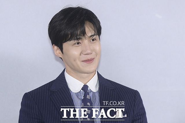 배우 김선호가 8일 오후 서울 코엑스 메가박스에서 열린 영화 '귀공자' 언론시사회 및 기자간담회에 참석해 포토타임을 갖고 있다./서예원 인턴기자