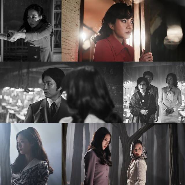 '거미집'이 영화 속 영화 '거미집'의 보도스틸을 공개하며 기대감을 높였다. /㈜바른손