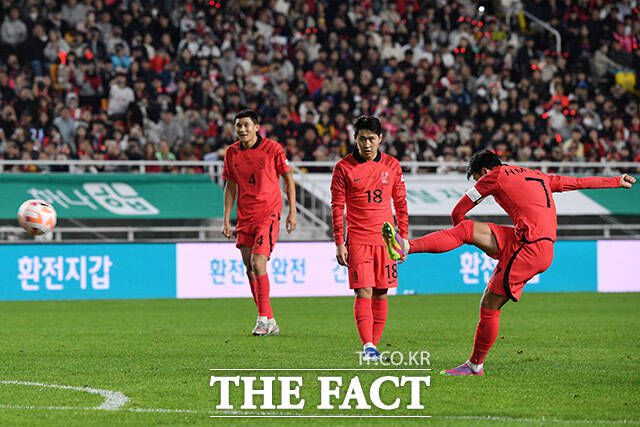 예리한 프리킥까지 선보이며 '월클' 면모를 보여준 손흥민.