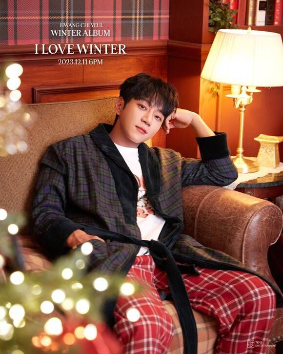 가수 황치열의 첫 겨울 앨범 'I LOVE WINTER'에는 타이틀곡 '찬란한 겨울'을 비롯해 5곡이 수록된다. /텐투엔터테인먼트