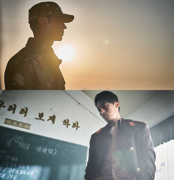 배우 이제훈(위쪽)과 구교환이 연기 호흡을 맞춘 '탈주'가 오는 7월 개봉한다. /플러스엠 엔터테인먼트