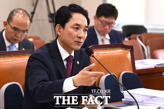 박민식 전 국가보훈부 장관은 서울 영등포을 출마를 공식화했다. 박 전 장관은 18·19대에선 부산 북·강서갑에 출마해 당선됐다. /이새롬 기자