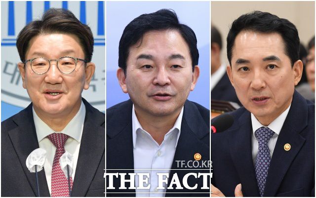 검사 출신 정치인들도 총선 출마를 준비 중이다. 왼쪽부터 권성동 의원, 원희룡 전 국토교통부 장관, 박민식 전 국가보훈부 장관. /더팩트 DB