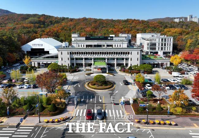 의정부시청 전경./의정부시