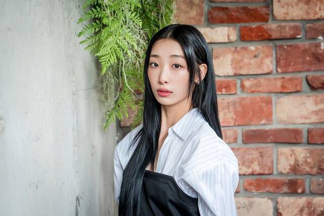 배우 류다인이 28일 서울 종로구 삼청동 한 카페에서 <더팩트>와 만나 '피라미드 게임' 종영 인터뷰를 진행했다. /티빙