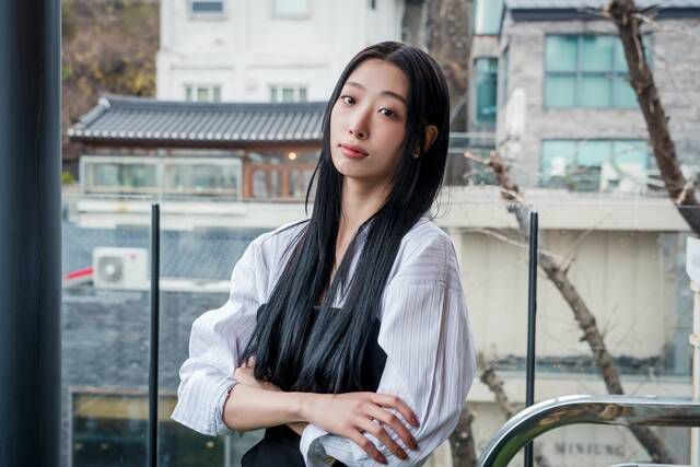 배우 류다인이 '피라미드 게임' 종영을 기념해 <더팩트>와 인터뷰를 진행했다. /티빙