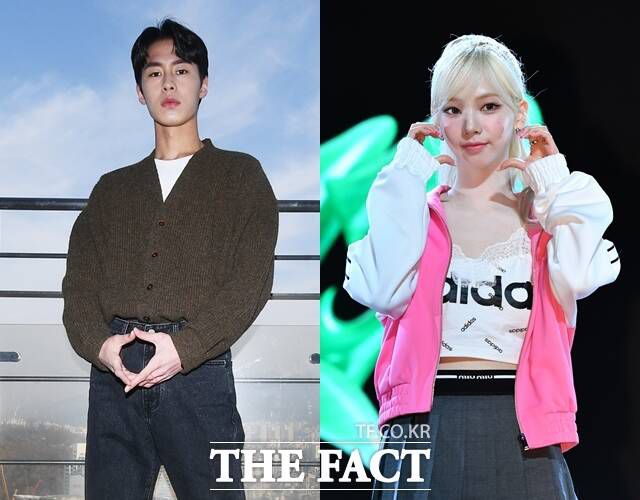 배우 이재욱(왼쪽)과 에스파 카리나가 결별했다. /더팩트 DB