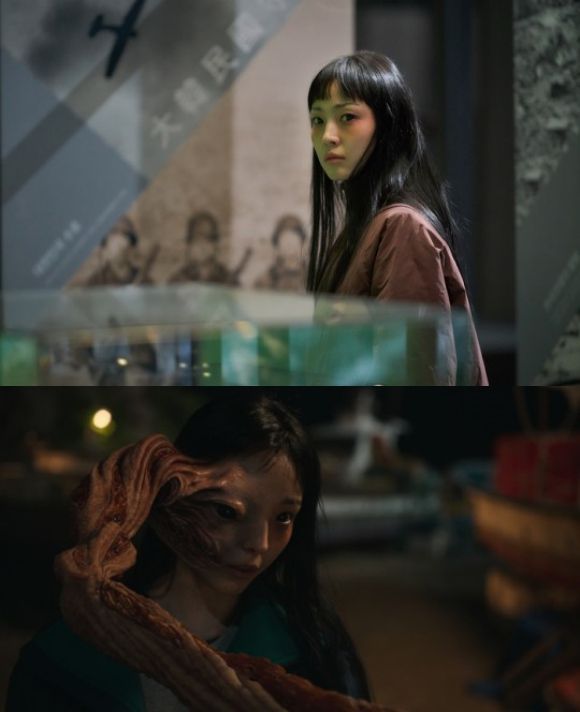 배우 전소니가 '기생수'로 1인 2역을 하며 어려웠던 점을 털어놨다. /넷플릭스