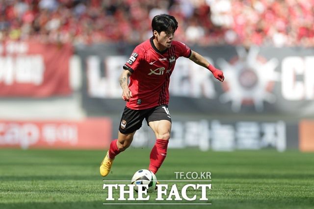 친정팀 울산 HD를 상대로 연승 도전에 나서는 FC 서울의 만능 수비수 최준./K리그