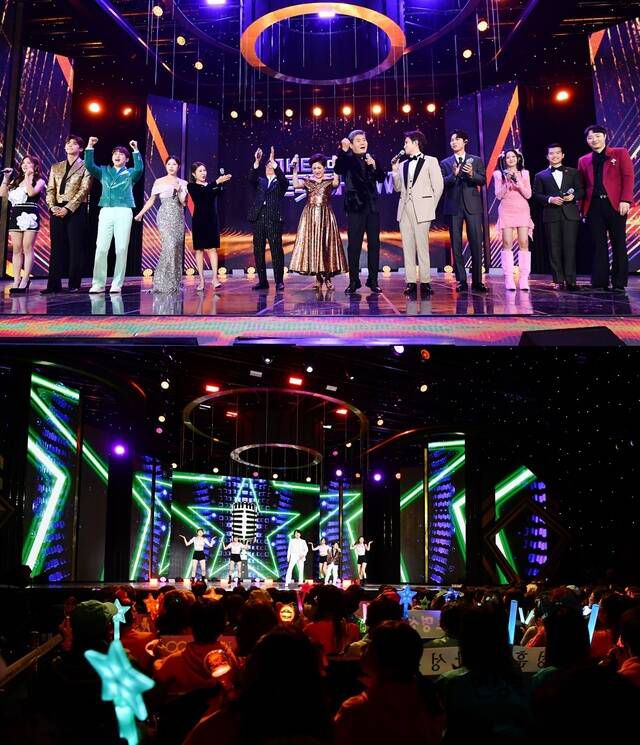 '더트롯쇼'가 매주 월요일 약 90분 동안 시청자들을 만난다. 기존의 음악방송이 아이돌 중심이라면 '더트롯쇼'는 트로트 전문 음악방송이고 트로트 차트도 제공한다. /SBS 미디어넷