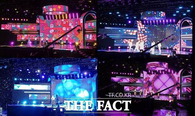 '더트롯쇼'는 트로트 단일 장르를 대상으로 하지만 다채롭고 다이내믹한 무대들로 지루할 틈 없었다. 이날 신곡 '설렌다 굿싱' 첫 무대를 선사한 설하윤은 "늘 축제 분위기고 설렌다. 관객 분들 표정과 함성에 트로트 열기를 새삼 더 느낀다"고 말했다. /정병근 기자