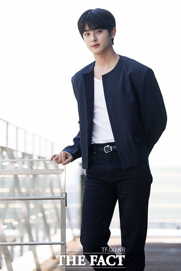 '세자가 사라졌다' 김진만 감독은 제작발표회에서 김민규(사진)를 "한국의 티모시 샬라메"라고 칭찬했다. /서예원 기자