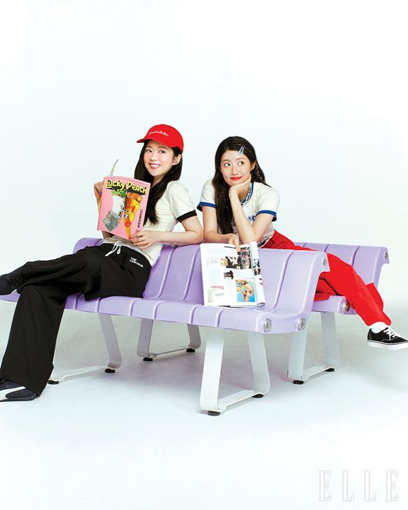 남지현(왼쪽)과 장나라는 7월 방송을 시작하는 SBS 금토드라마 '굿파트너'에 출연한다. /엘르