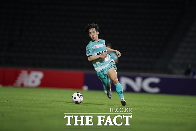 안산 공격의 '핵' 김범수./K리그