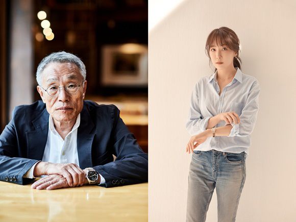 작가 황석영(왼쪽)과 작사가 김이나가 MBC 시사교양 프로그램 '손석희의 질문들'에 출연한다. /MBC