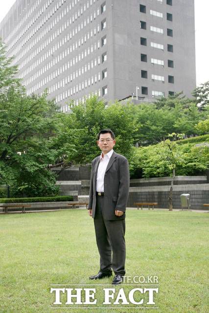 서울중앙지검 특수3부 근무 당시 박찬록 변호사./박찬록 제공