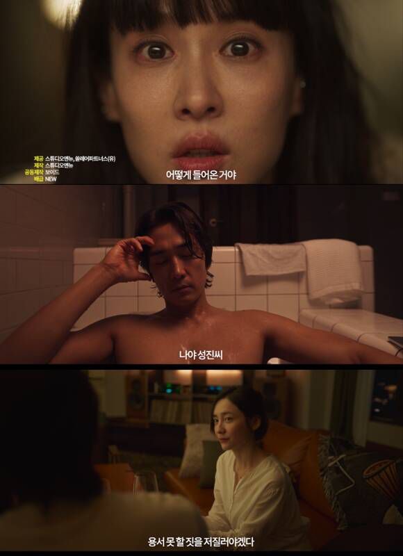 조여정 송승헌 박지현(위쪽 부터)의 '히든페이스'의 포스터와 예고편이 공개됐다. /NEW