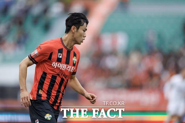 강원의 '멀티 플레이어' 이민혁./K리그