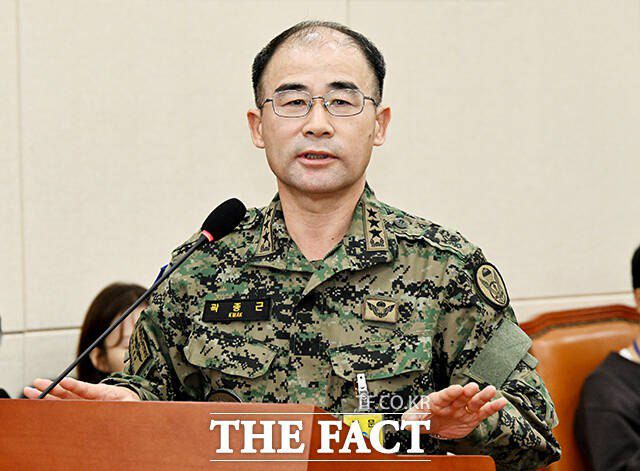 곽종근 전 육군 특수전사령관은 12·3 비상계엄 선포 당시 윤 대통령으로부터 '국회 본회의장에 들어가 인원을 끌어내라'는 지시를 받았다고 10일 증언했다. /배정한 기자