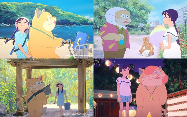 애니메이션 영화 '고스트캣 앙주'가 지난 22일 롯데시네마에서 단독 개봉했다. /㈜얼리버드픽쳐스