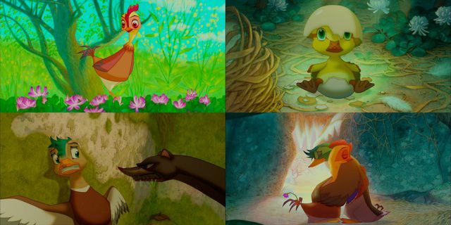 애니메이션 영화 '마당을 나온 암탉'이 14년 만에 4K 고화질로 재개봉했다. /㈜메가박스중앙