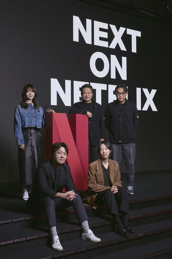 넷플릭스와 함께 호흡을 맞춘 크리에이터들이 행사에 참석해 많은 시청과 응원을 부탁했다. /넷플릭스