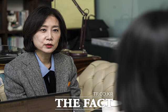 허은아 개혁신당 대표는 이준석 의원을 '선거의 천재'라고 평가했다. /서예원 기자