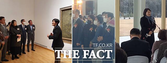 김관영 전북도지사의 부인은 전북도립미술관 전시 및 외부 행사에 미술관장과 종종 동행한 것으로 전해졌다. /이경선 기자