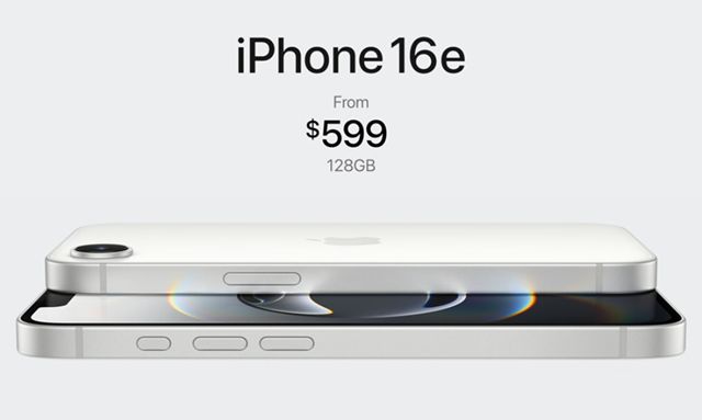 고객들은 '아이폰16e' 가격이 생각보다 비싸다며 실망감을 나타내고 있다. /애플코리아 캡처