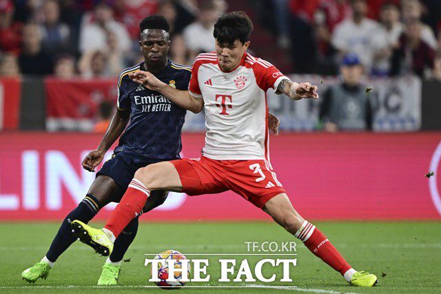 김민재가 센터백으로 활약하고 있는 바이에른 뮌헨은 UCL 16강 대진 추첨에서 같은 리그 소속의 레버쿠젠을 만났다./뮌헨=AP.뉴시스