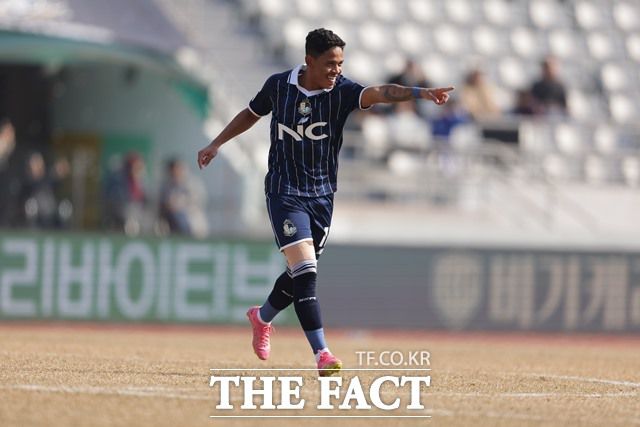 ‘하나은행 K리그2 2025’ 3라운드 MVP 영예를 차지한 서울 이랜드의 페드링요./K리그