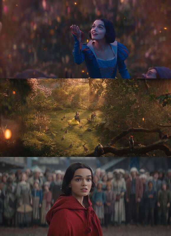 뮤지컬 영화로 재탄생한 '백설공주'는 누군가의 도움 없이 스스로 여왕을 물리치고 왕국을 되찾는다는 시대 흐름에 맞게 새로운 서사를 부여하며 동화와 비슷하면서도 다른 이야기를 보여준다. /월트디즈니 컴퍼니 코리아