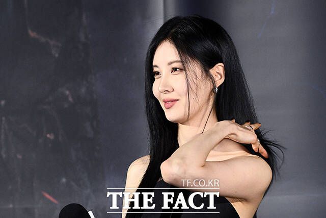 퇴마사 샤론으로 분한 서현은 "대본이 너무 재밌었고 마동석 선배님과 연기할 수 있다는 것만으로 놓치고 싶지 않았다"고 출연을 결심한 이유를 설명했다. /서예원 기자