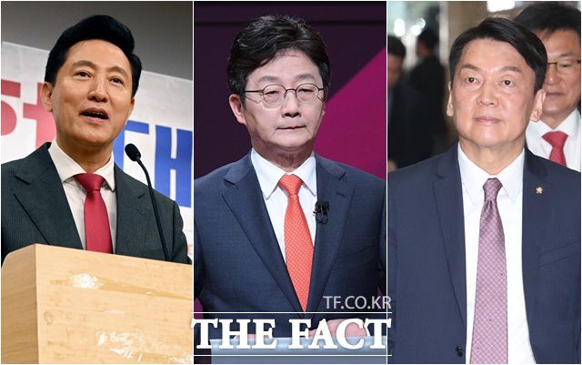 윤 대통령에 대한 탄핵심판 일자가 4일로 확정되자 오세훈 서울시장과 유승민 전 의원, 안철수 의원 등 여권 유력 대선 주자들은 잇따라 선고 결과에 승복해야 한다는 메시지를 냈다. /더팩트 DB