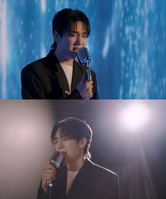 가수 최수호가 첫 번째 미니 앨범 'ONE'을 통해 "남자다운 모습을 보여드리고 싶었다"고 밝혔다. /포고엔터테인먼트