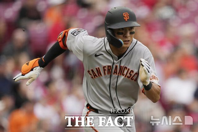 이정후는 시즌 초반부터 강력한 타격을 앞세워 메이저리그 무대를 휘젓고 있다. /뉴시스