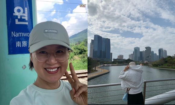 코미디언 박미선이 지난 24일 개인 소셜 미디어에 글과 함께 사진을 올려 근황을 공개했다. /인스타그램 캡처