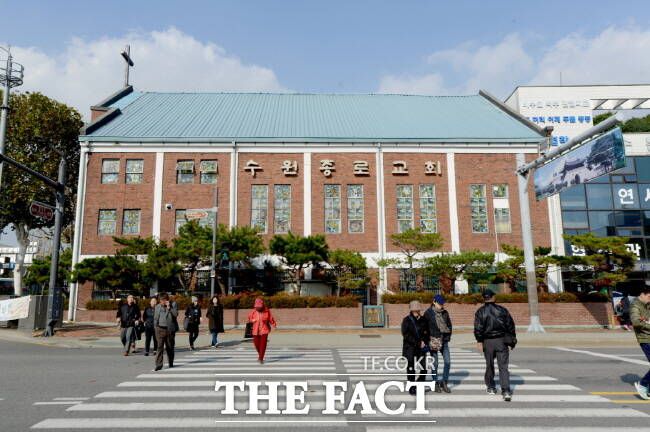 수원지역에서 다수의 독립운동가를 키워낸 종로교회 전경./수원시