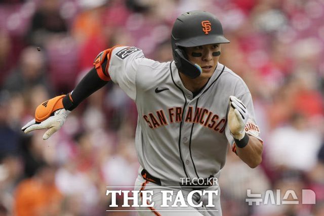 8일(한국시간) 시카고 컵스전서 무안타에 그친 이정후는 타율이 .301로 크게 떨어졌다. /AP.뉴시스