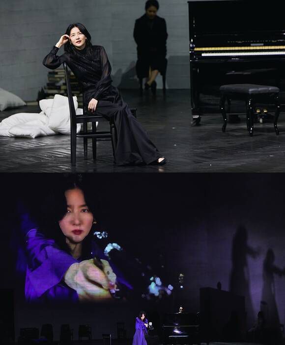 이영애는 "배우로서 다양한 면을 보여줄 수 있을 것 같았다"고 32년 만에 연극 무대에 오를 결심을 한 이유를 설명했다. /LG아트센터