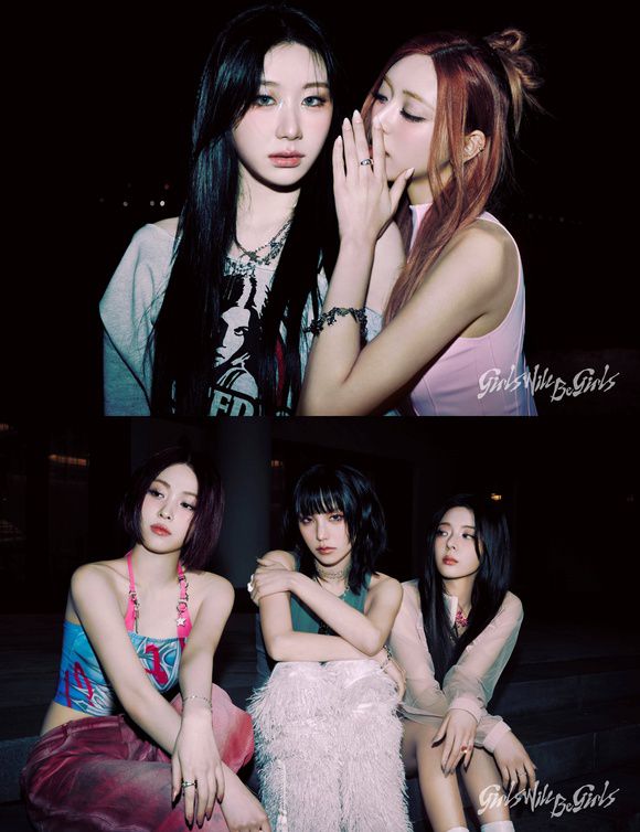 그룹 ITZY가 오는 6월 9일 새 미니 앨범 'Girls Will Be Girls'를 발매하는 가운데 29일 신보의 세 번째 콘셉트 포토가 공개됐다. /JYP엔터테인먼트